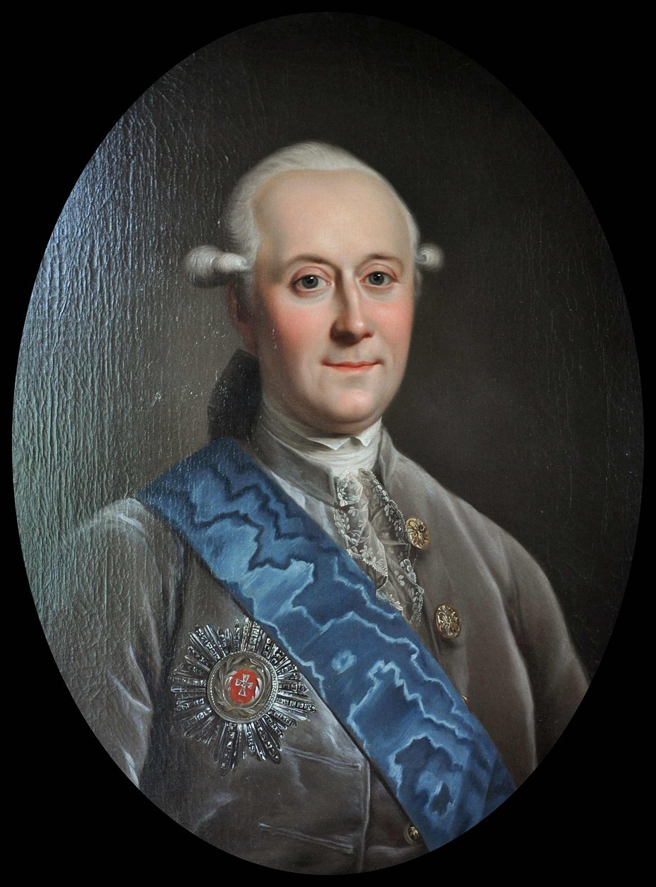 Andreas Peter Bernstorff（1739-1797）、政治家、改革者。 作： イェンス・ジュエル