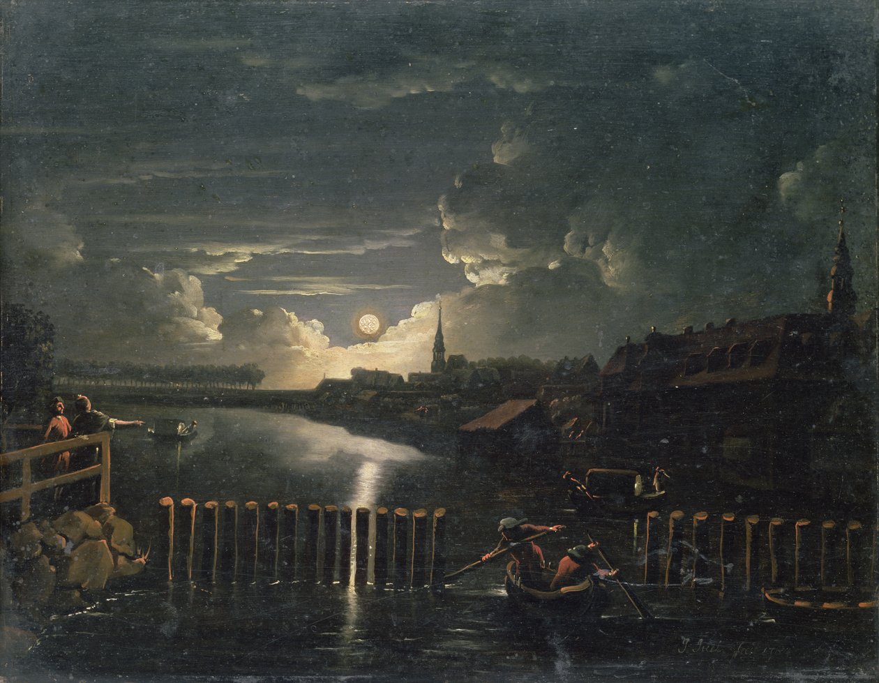 Binnenalster、1764 作： イェンス・ジュエル