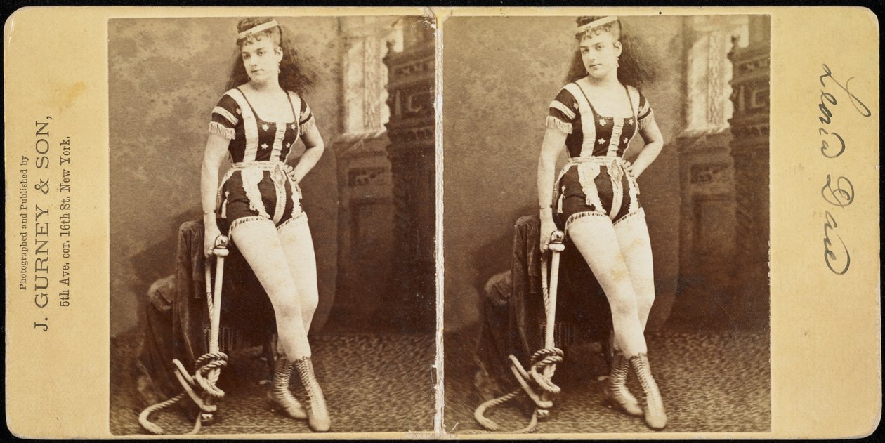 レオナデア、1869-74（アルブメンプリント） 作： ジェレミア・ガーニー