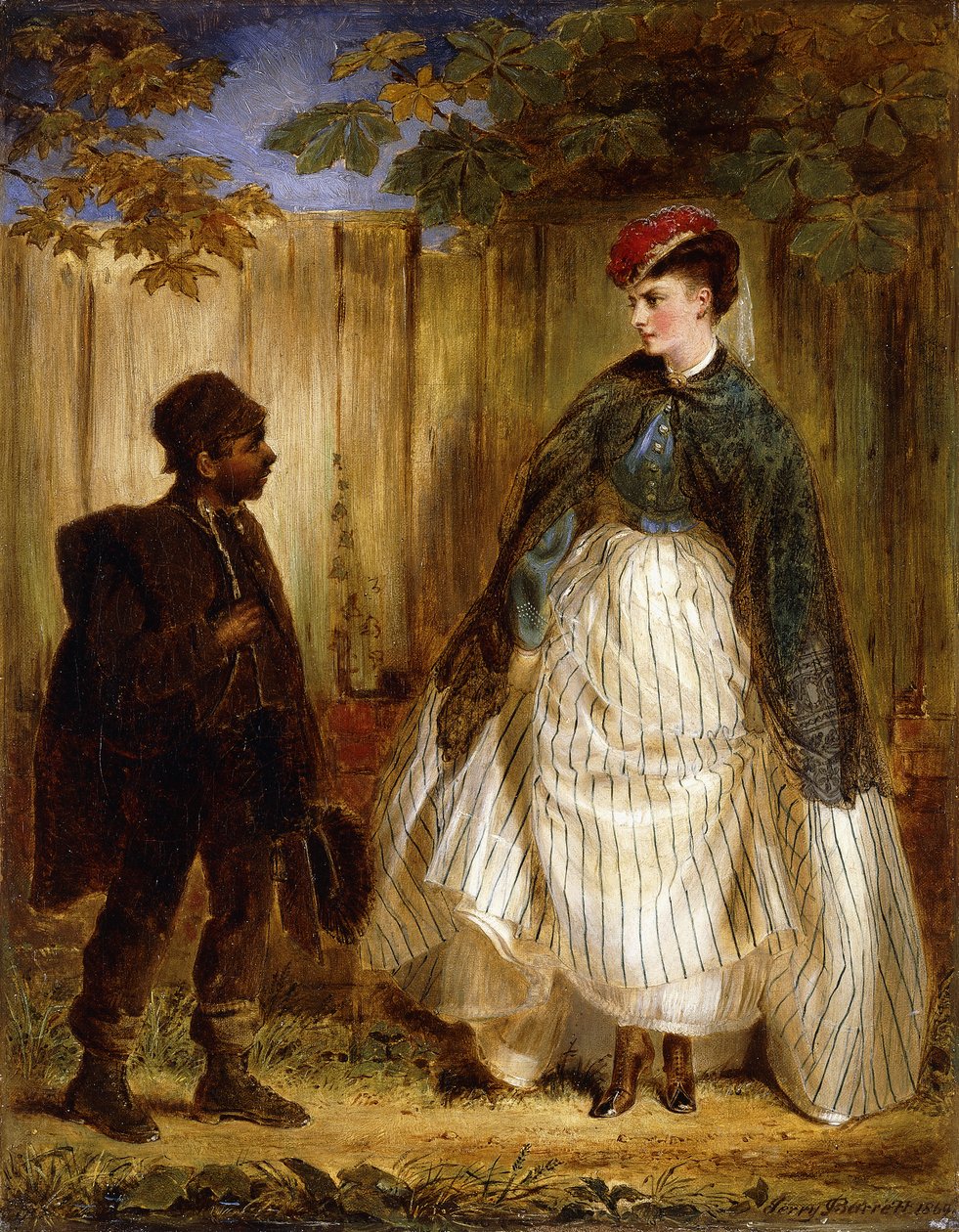 快適さには近すぎます、1869 作： ジェリー・バレット
