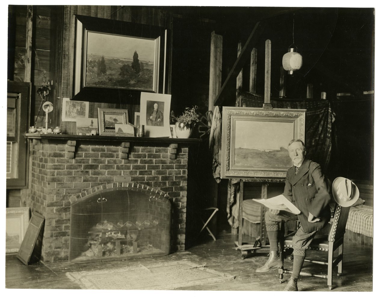 Frederick Porter Vinton, c.1905-11 (ゼラチンシルバー写真) 作： ジェシーターボックスビール