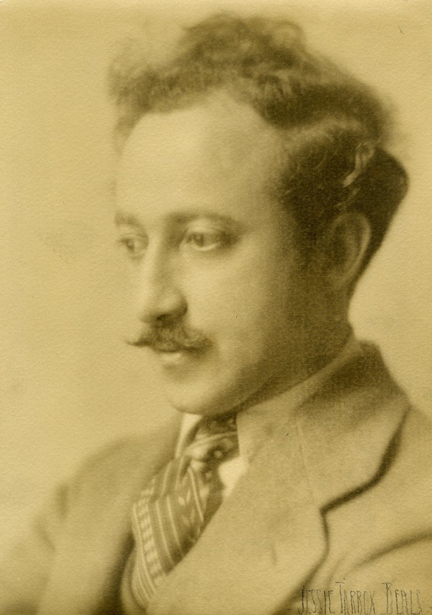 Joseph Auslander, Poet, c.1925-27 (ゼラチンシルバー写真) 作： ジェシーターボックスビール