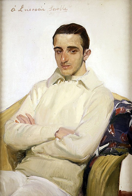 ホセ・ルイス・ベンリウアー・ロペス・デ・アラナの肖像 作： JoaquínSorolla