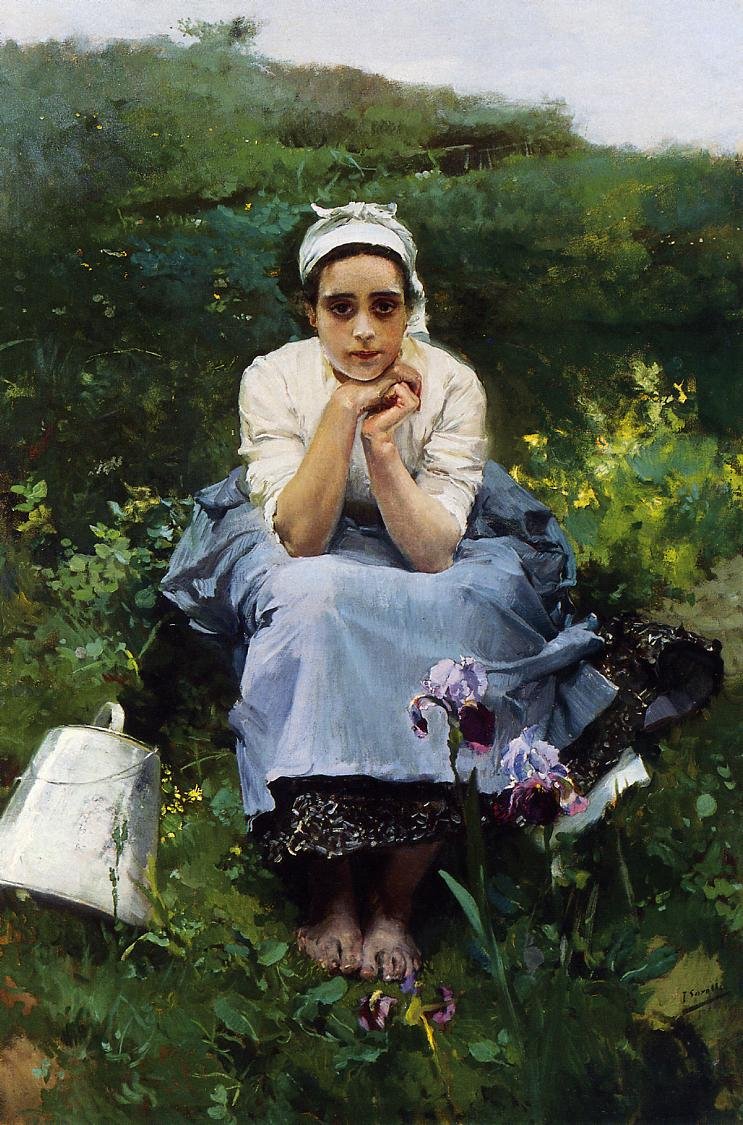 ミルクメイド 作： JoaquínSorolla