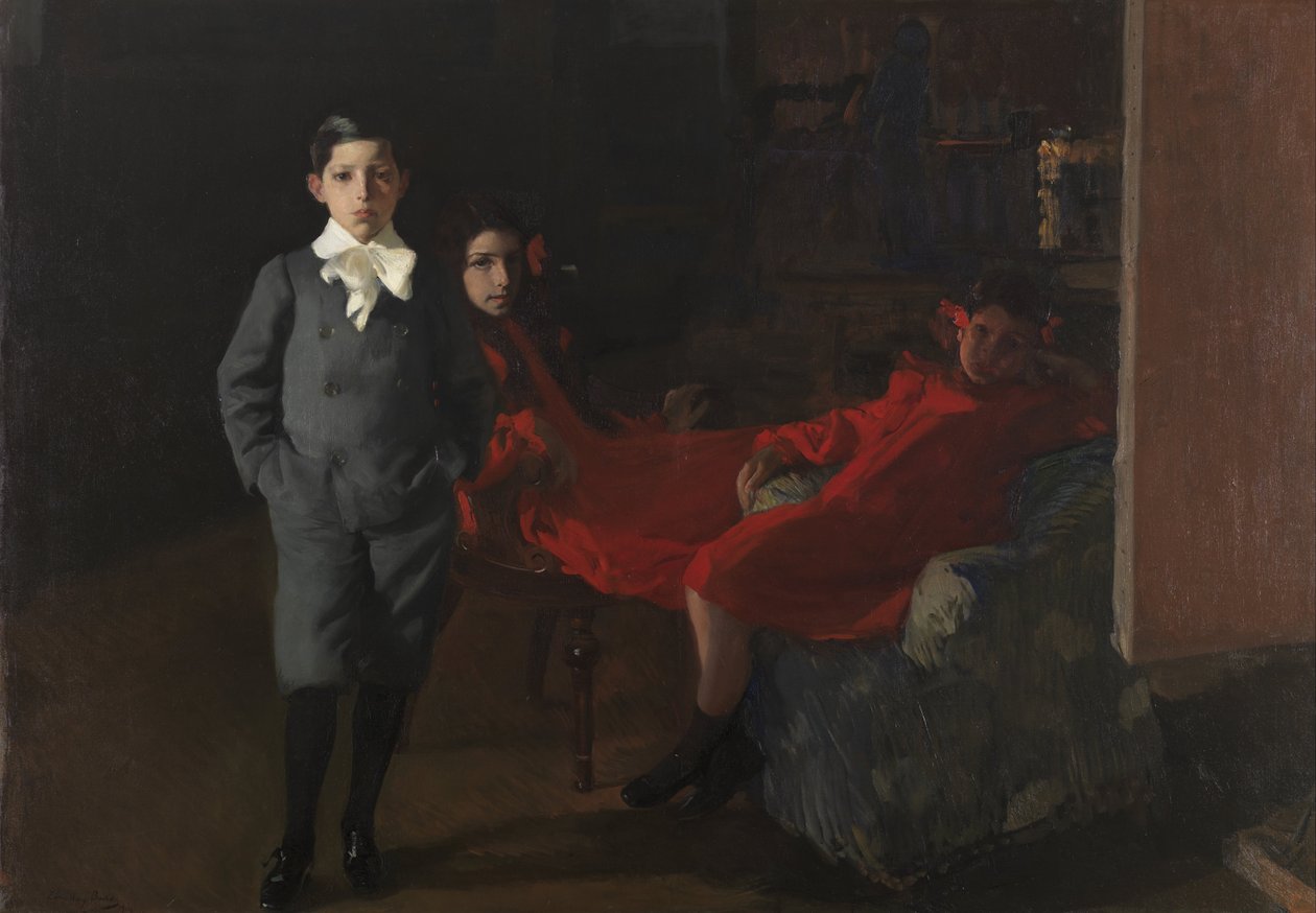 私の子どもたち 作： JoaquínSorolla