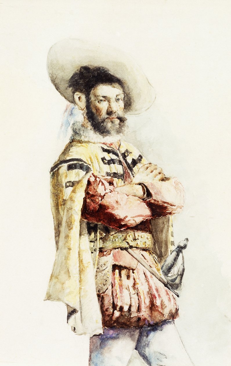 銃士、 作： JoaquínSorolla