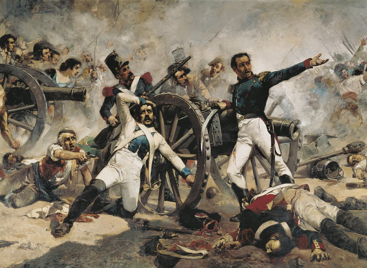 5月2日。 1884年（キャンバスに油彩） 作： ホアキン・ソローリャ・イ・バスティダ