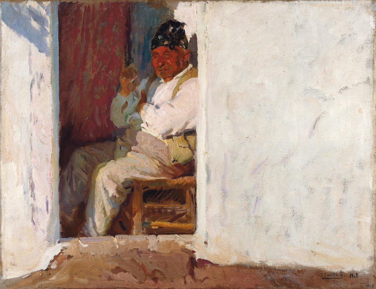 パンチャおじさん;パンチャおじさん、1907 作： JoaquínSorolla