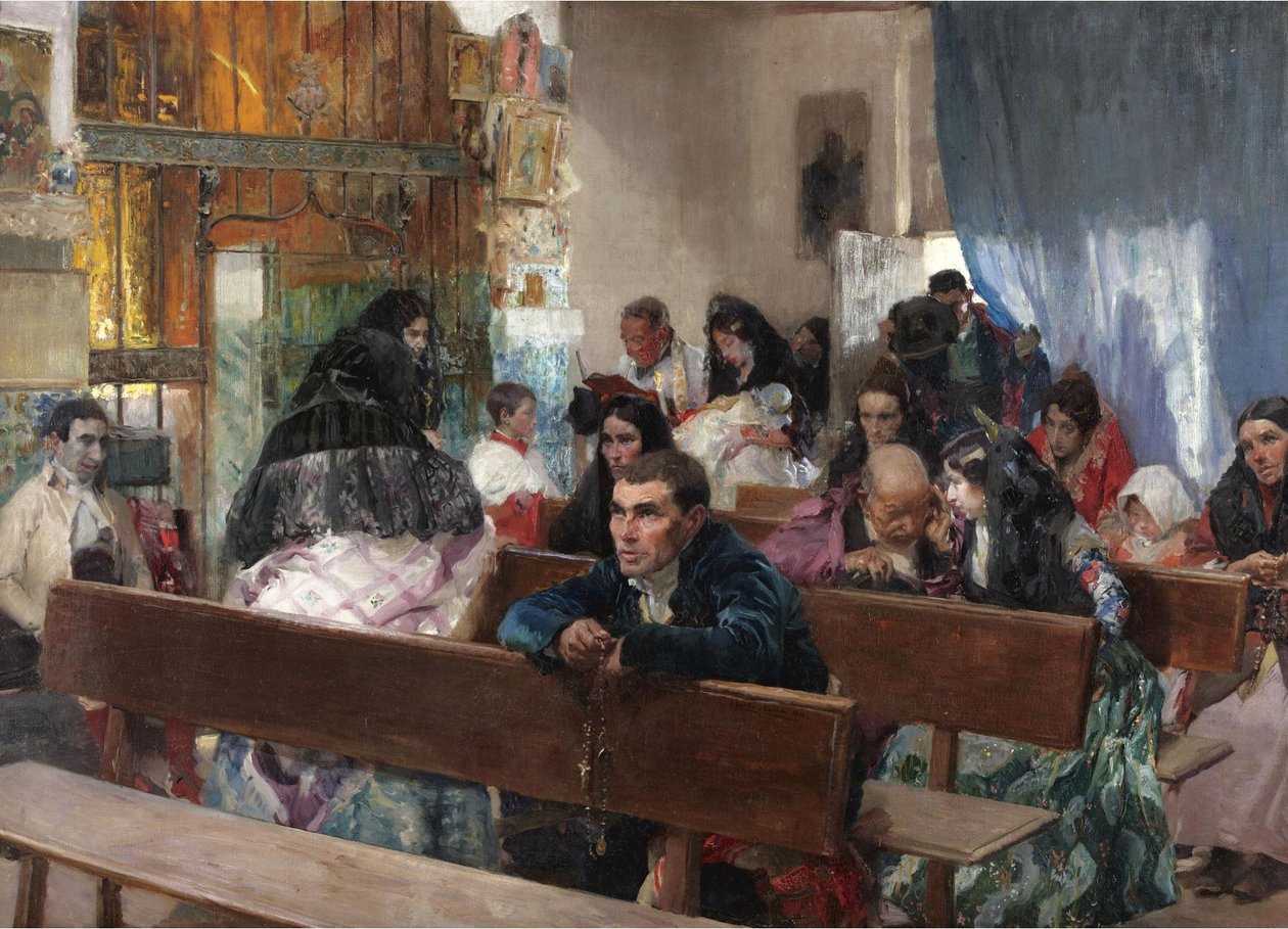 バプテスマ 作： JoaquínSorolla