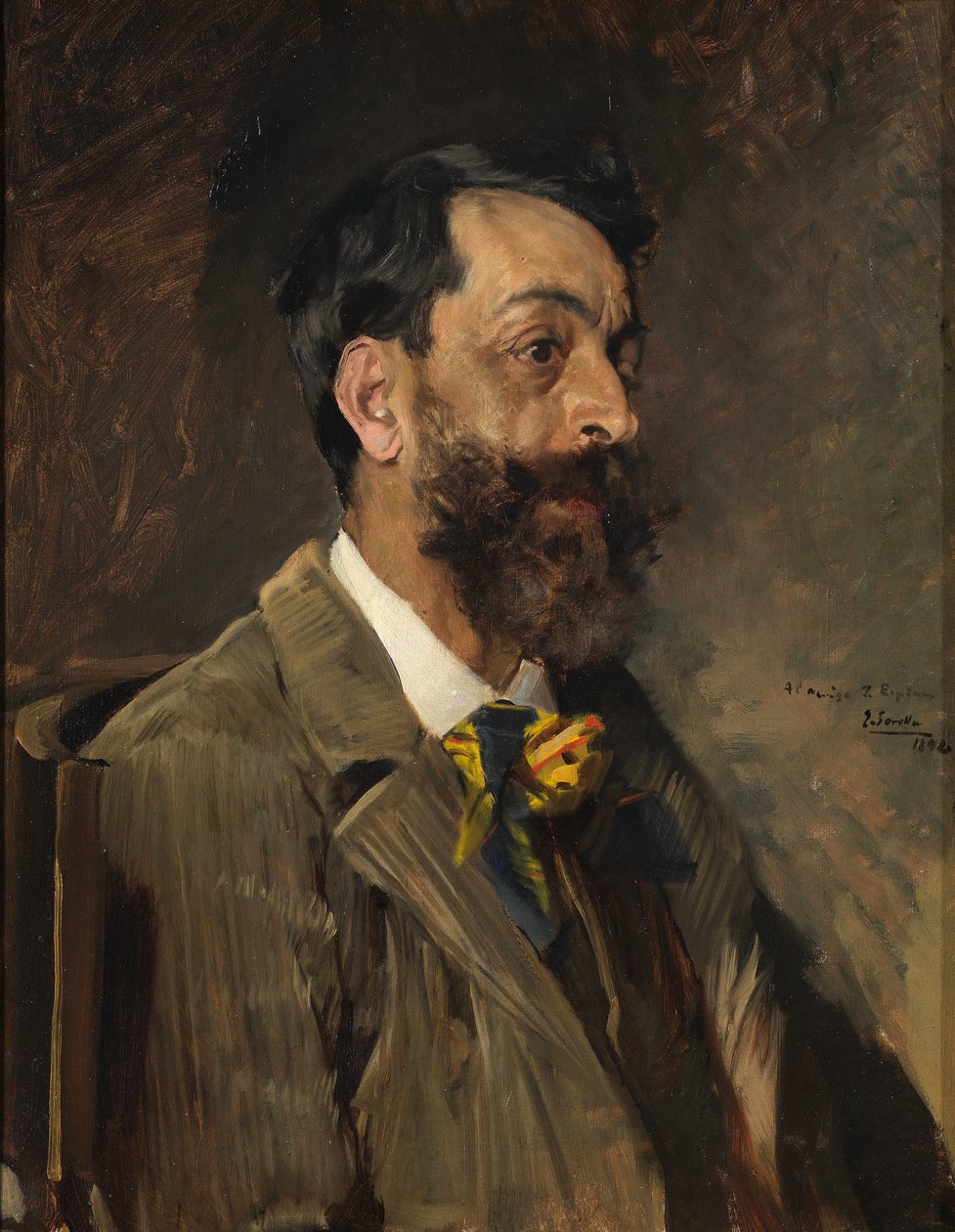 画家フアンエスピナイカーポ 作： JoaquínSorolla