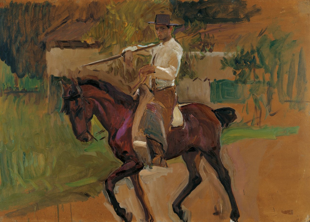 ガロチスタ 作： JoaquínSorolla