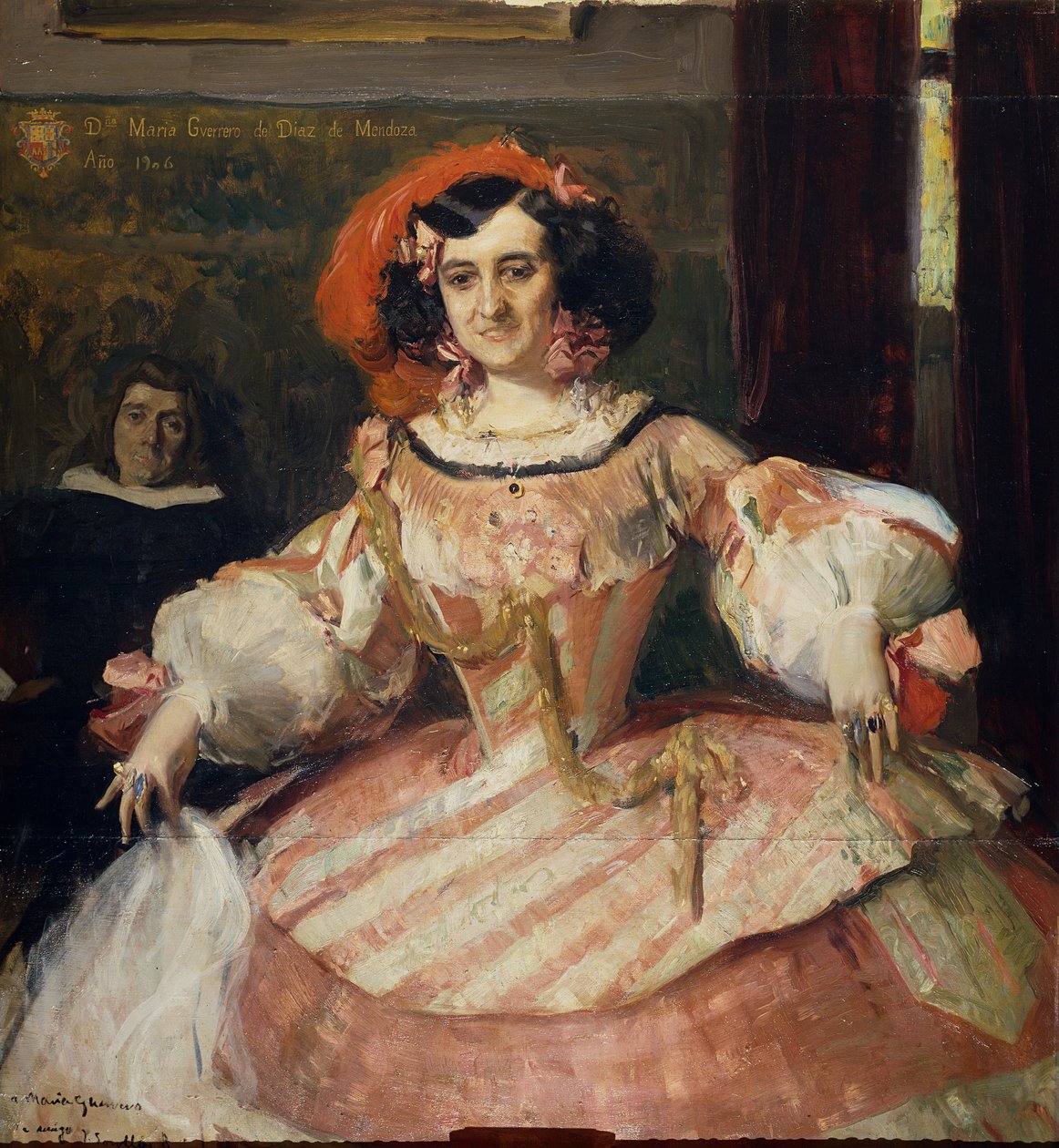 女優マリアゲレーロ、ラダマボバとして 作： JoaquínSorolla
