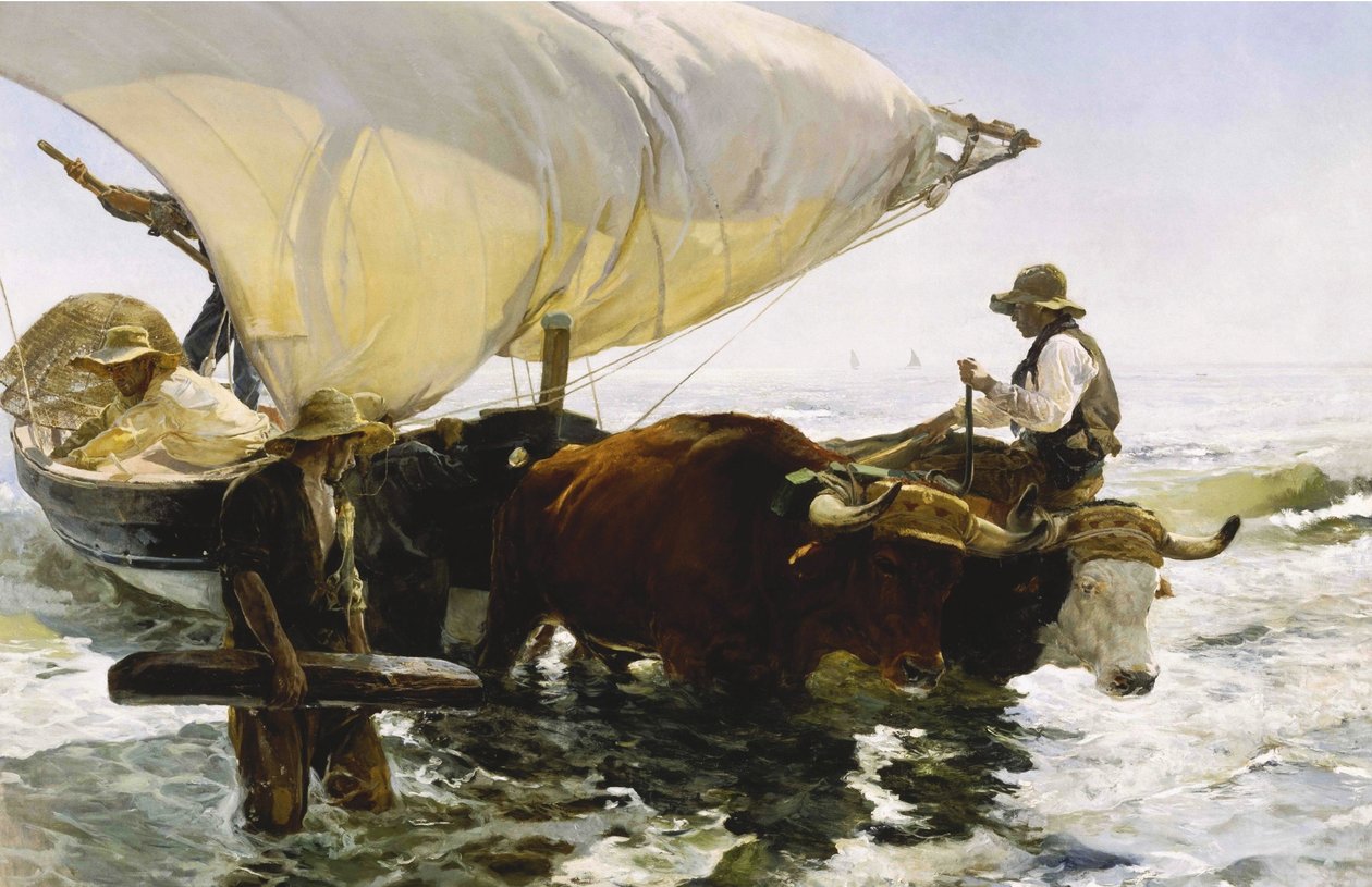 釣りの復活 作： JoaquínSorolla