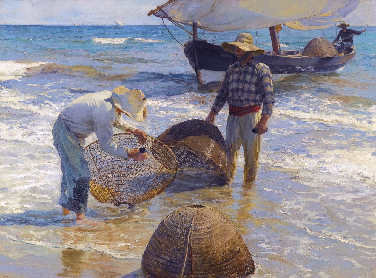 バレンシアの漁師 作： JoaquínSorolla