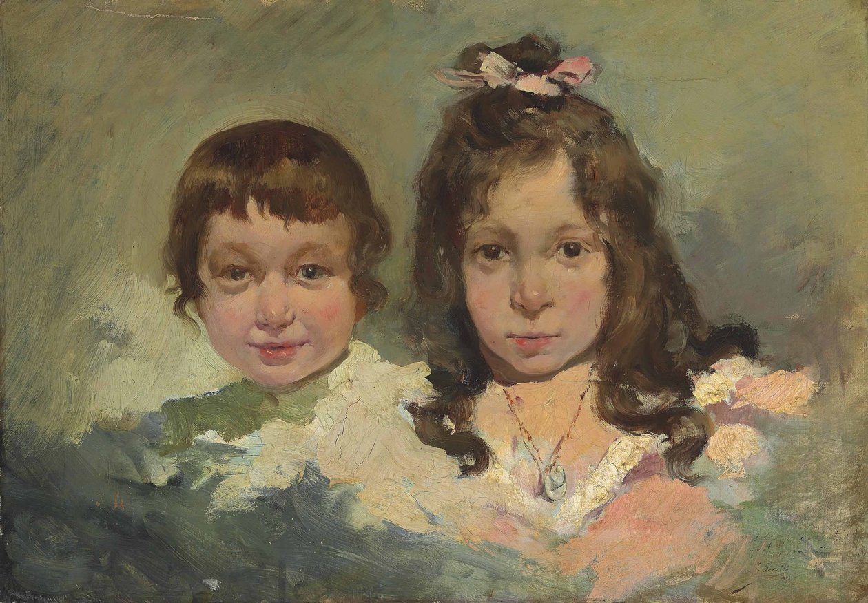 マリアとホアキン 作： JoaquínSorolla