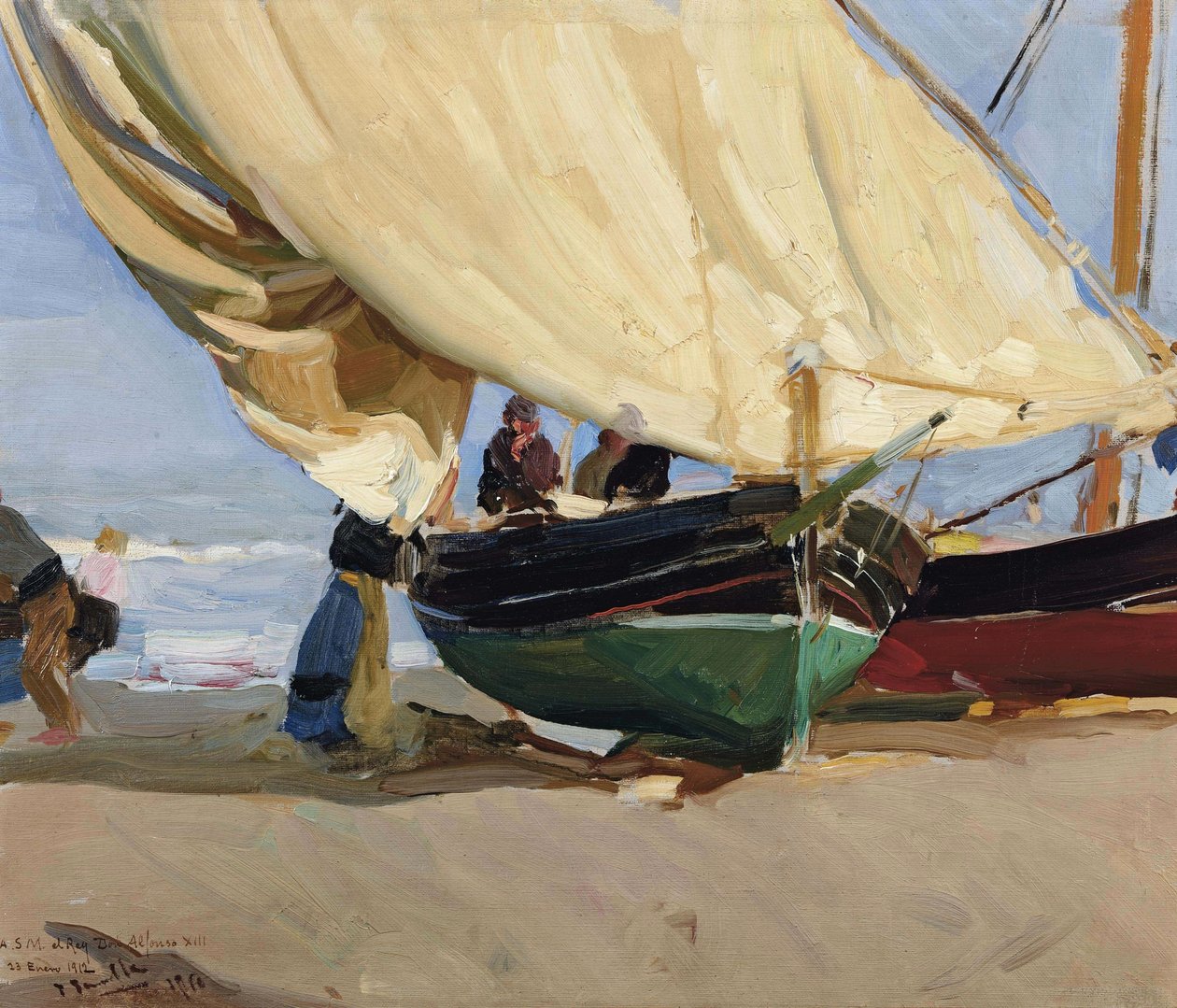 漁師 作： JoaquínSorolla