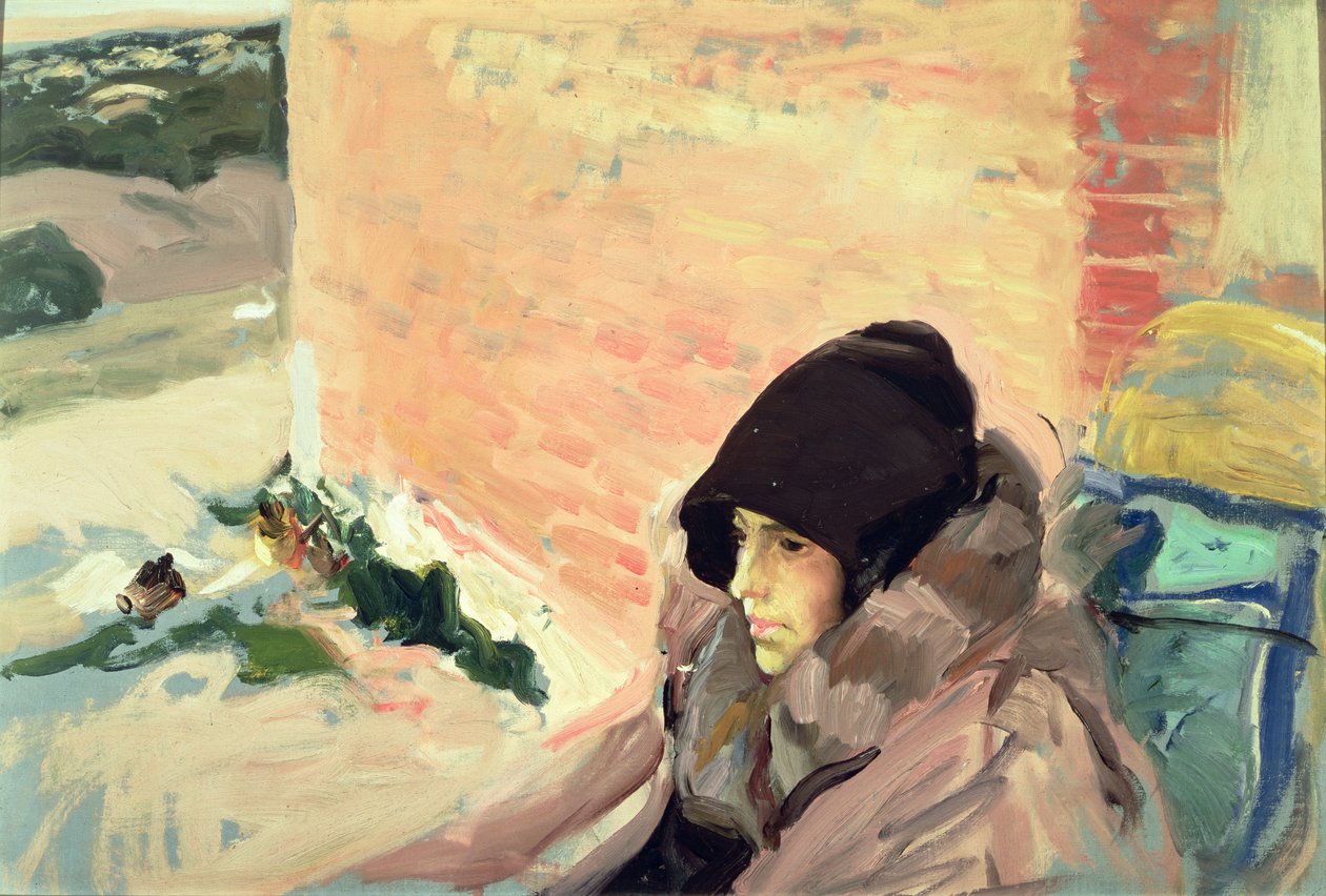 マリア・コンバレスシングの肖像 作： JoaquínSorolla