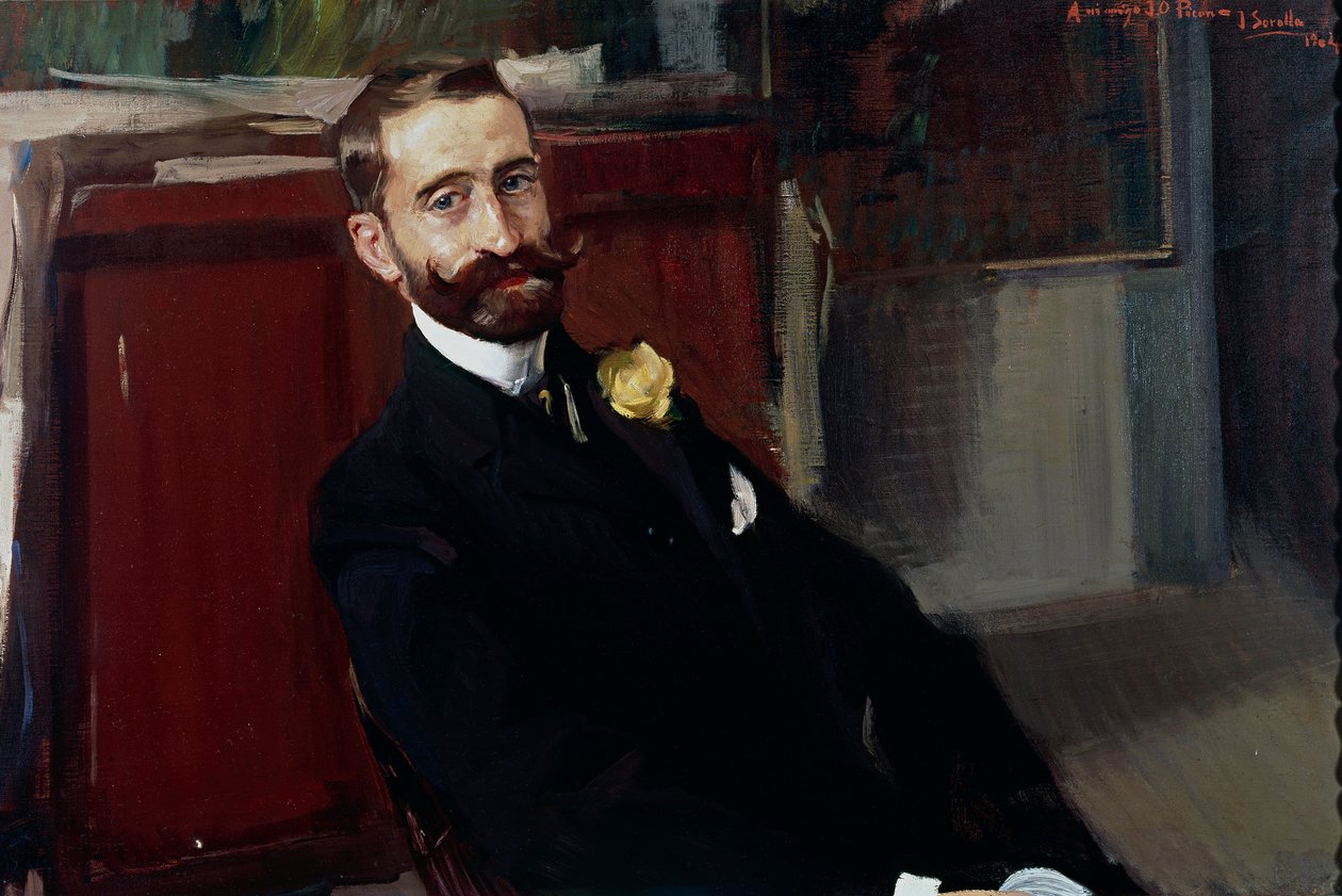 ジャシントフェリペピコンイパルディニャスの肖像 作： JoaquínSorolla