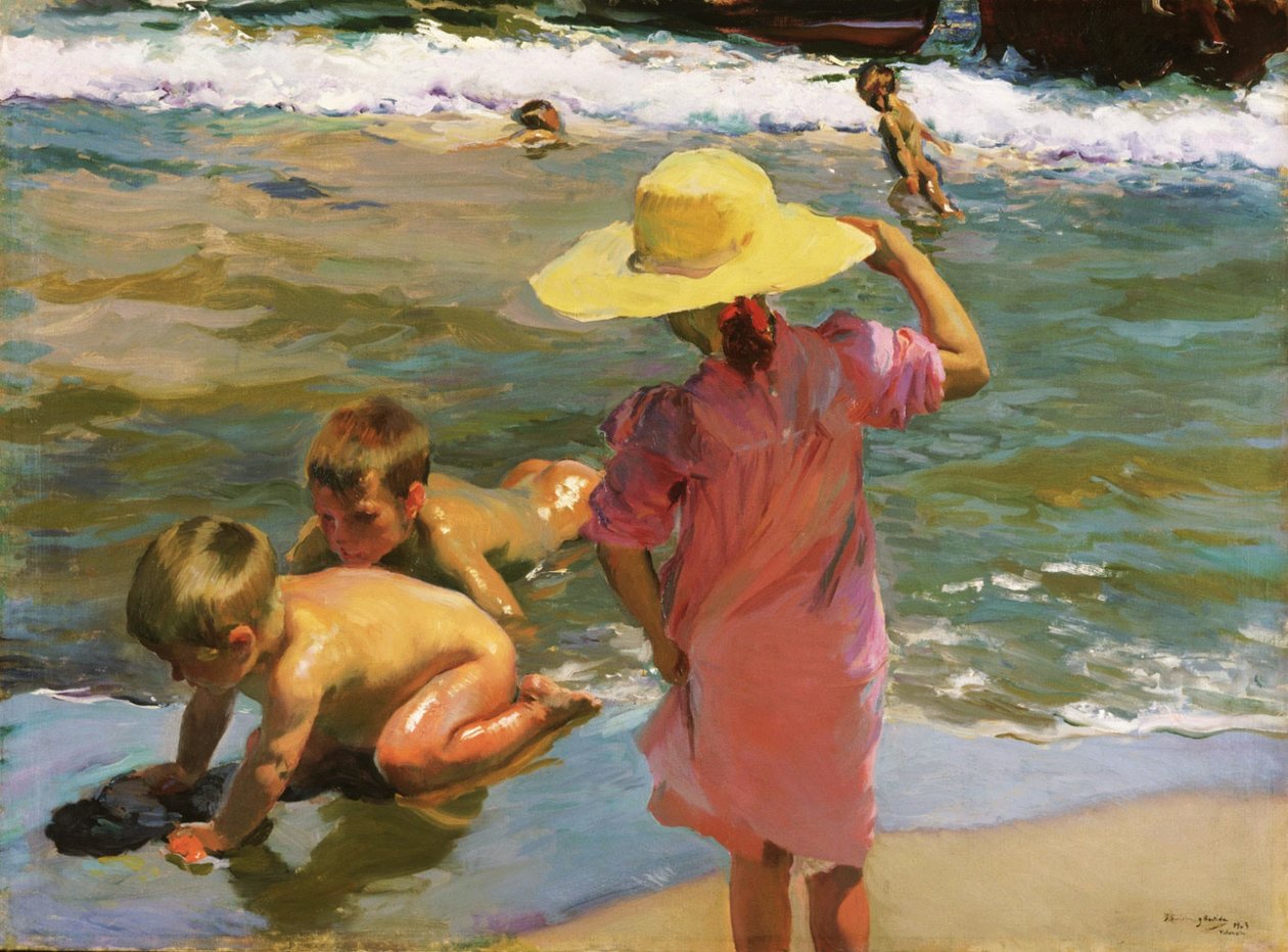 若い両生類 作： JoaquínSorolla