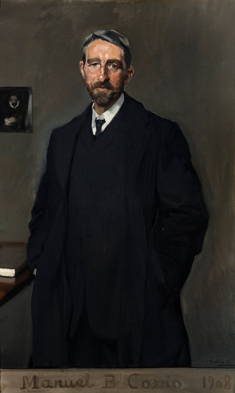 スペイン語：マヌエル・バルトロメ・コシオ Manuel Bartolomé Cossío 作： JoaquínSorolla