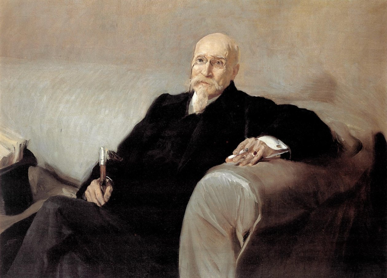 スペイン語: Retrato de José Echegaray (1832-1916) ホセ・エチェガライの肖像 作： JoaquínSorolla
