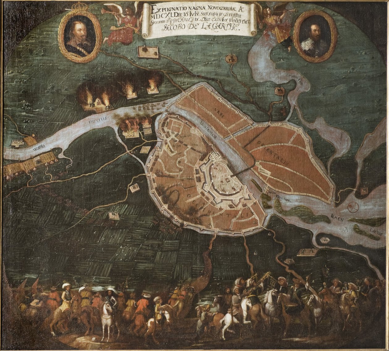 ノヴゴロドの戦い (ロシア)、ポーランド-スウェーデン戦争 (1600-1611) - ノヴゴロドの戦い 作： ジョン・ハマー