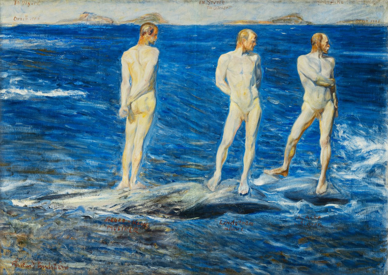塩、風と海、1906、1909 作： ヨハン・アクセル・グスタフ・アケ