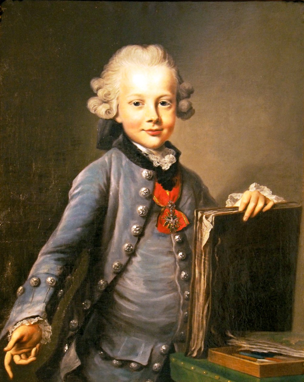 ザクセンワイマールアイゼナハのフレデリックフェルディナンドコンスタンタン王子（1758-1793） 作： ヨハン・ゲオルグ・ジーゼニス
