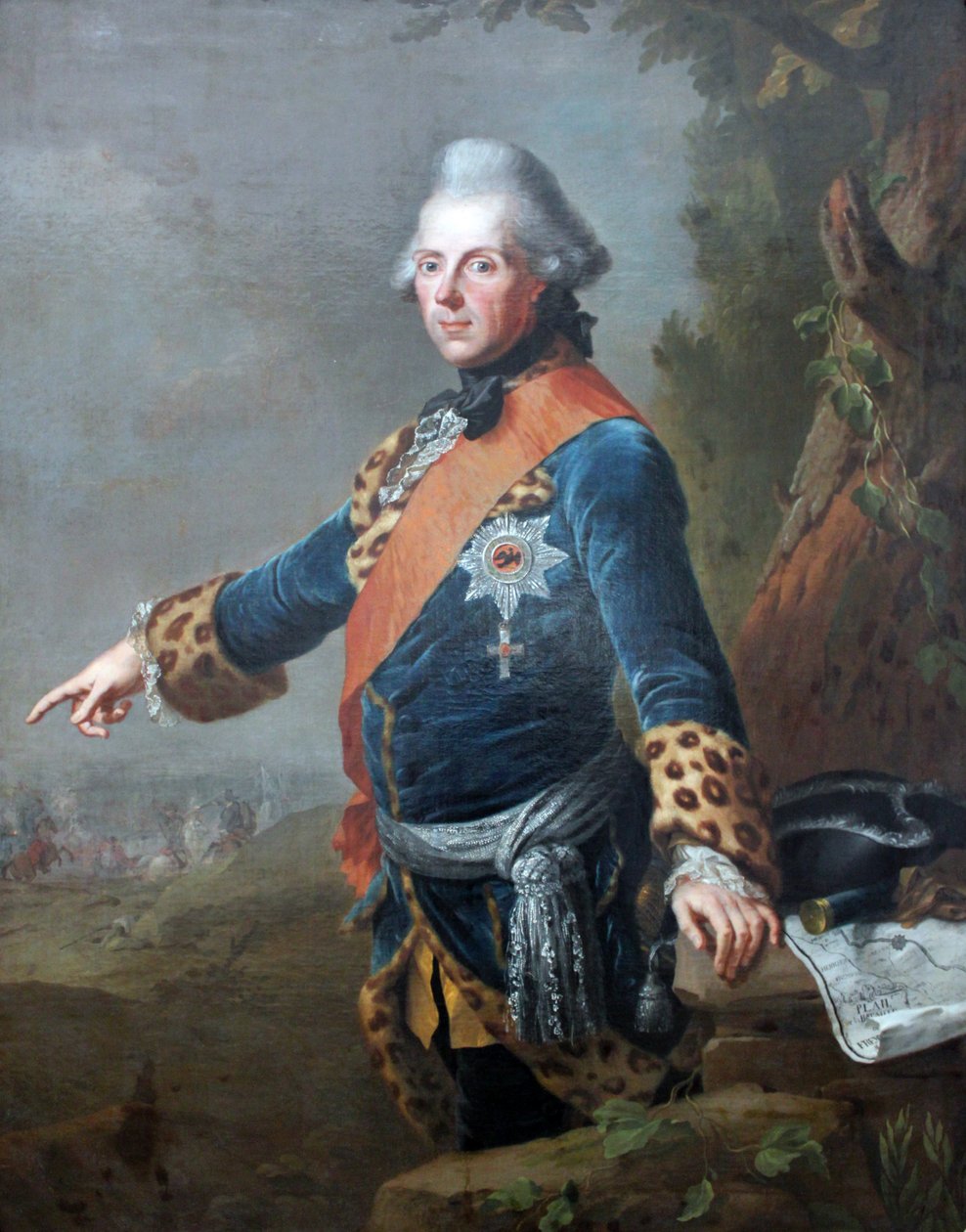 プロイセンのヘンリー王子（1726-1802） 作： Johann Heinrich Tischbein