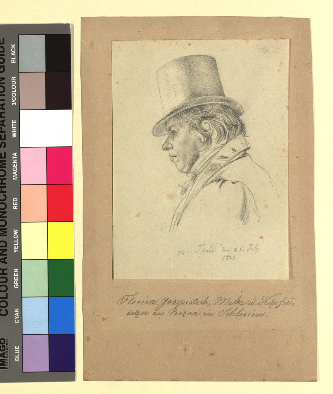 フロリアン・グロスピーチュ（1789年-1833年以後）、画家 作： ヨハン・アダム・クライン
