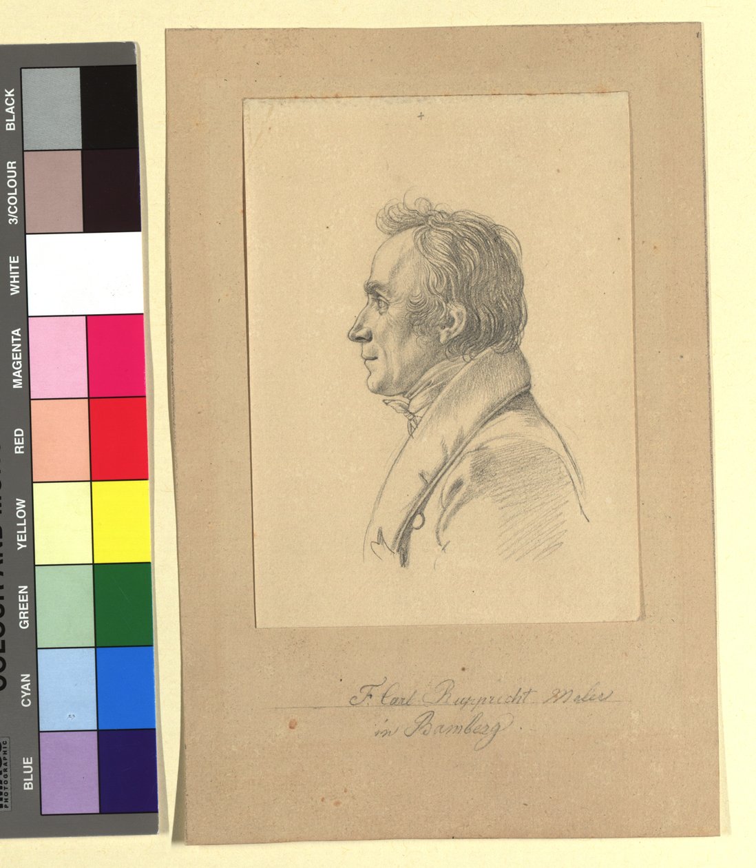 画家フリードリヒ・カール・ルップレヒト（1779-1831） 作： ヨハン・アダム・クライン