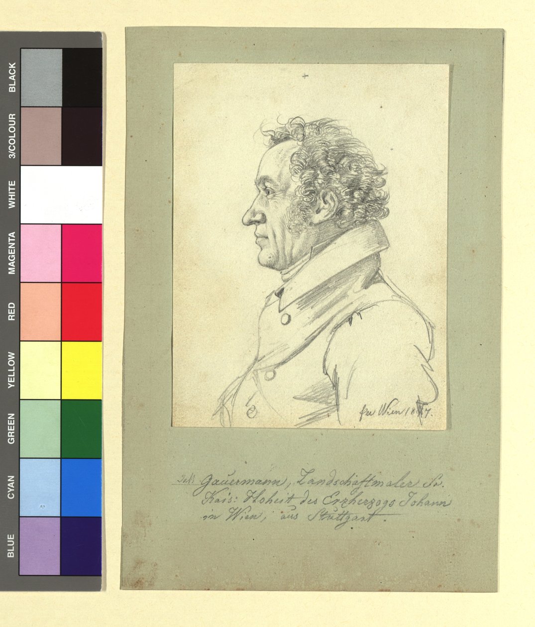 ヤコブ・ガウアーマン（1773-1843）、画家 作： ヨハン・アダム・クライン