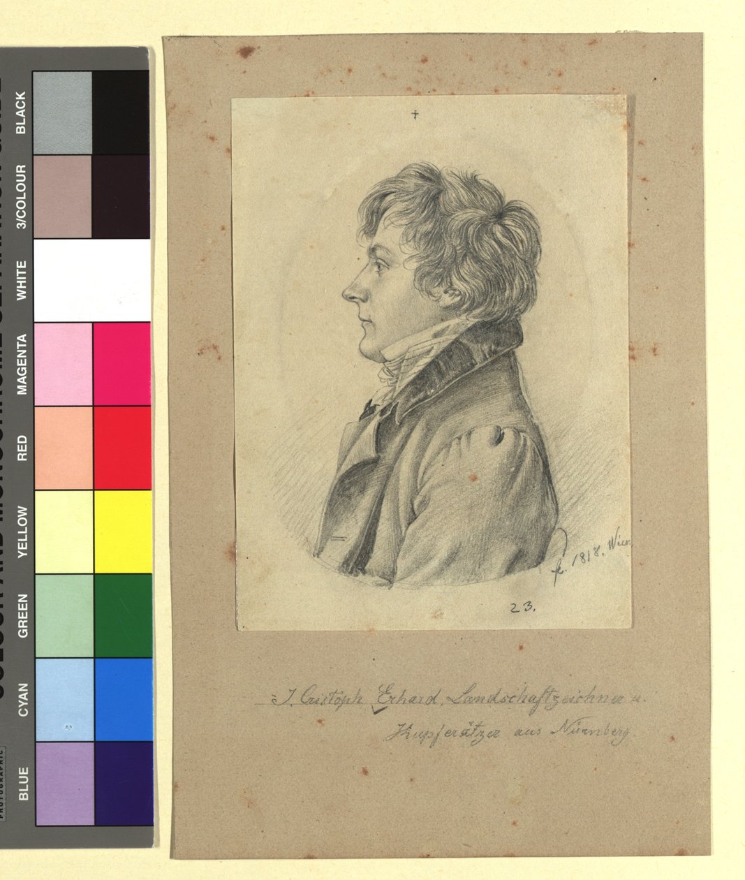 ヨハン・クリストフ・エアハルト (1795-1822)、画家 作： ヨハン・アダム・クライン