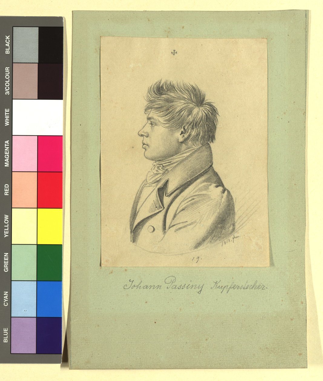 ヨハン・ネポムク・パッシーニ（1798-1874）、画家 作： ヨハン・アダム・クライン