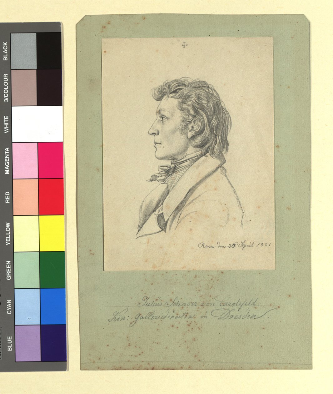 画家ユリウス・シュノル・フォン・カロルスフェルト（1794-1872） 作： ヨハン・アダム・クライン