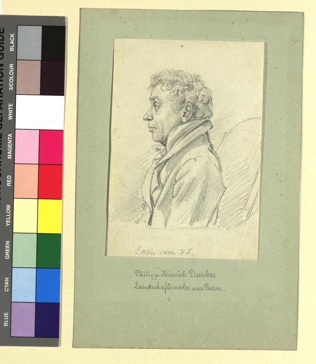 画家フィリップ・ハインリヒ・ドゥンカー（1779-1836） 作： ヨハン・アダム・クライン