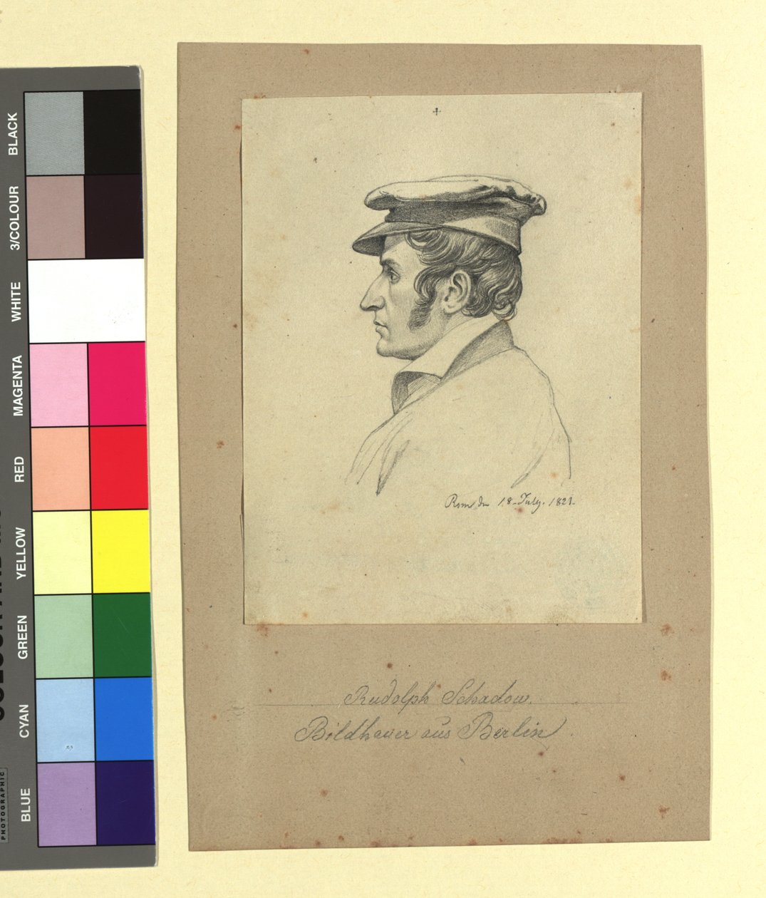 ルドルフ・シャドー（1786-1822）、彫刻家 作： ヨハン・アダム・クライン