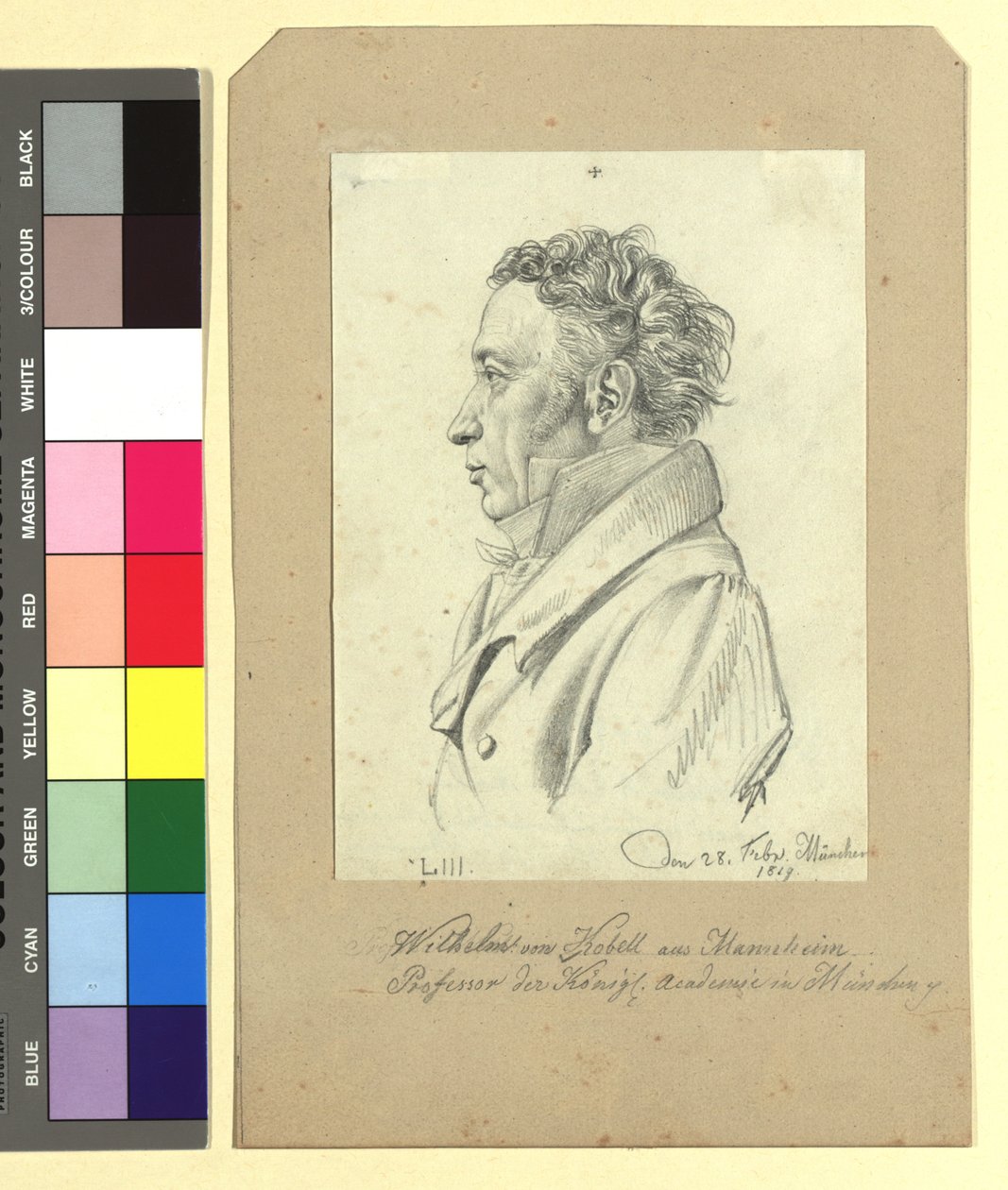 画家ヴィルヘルム・アレクサンダー・ヴォルフガング・フォン・コベル（1766-1855） 作： ヨハン・アダム・クライン