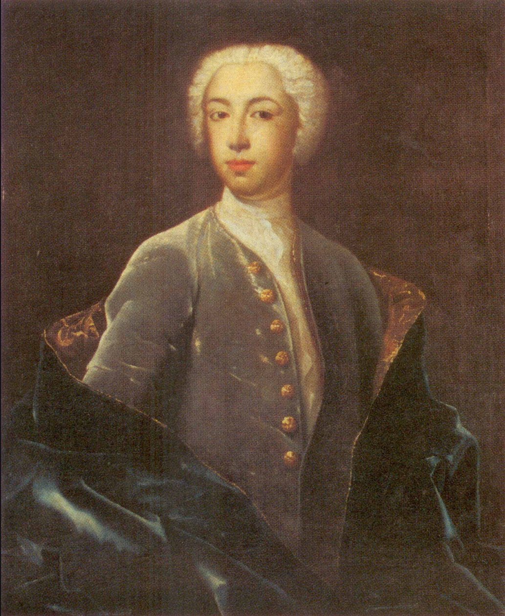 フェドール・オスターマン（1723-1804）の肖像 作： ヨハン・バルタザール・フランカート
