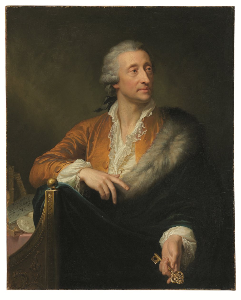 フランツ・ペーター・フリードリヒ・フォン・ディースバッハ伯爵（1739-1811）の肖像 作： ヨハンバプテストIランピ