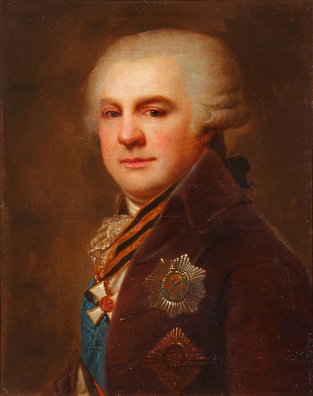 1796年後のアレクサンドル・ニコラエヴィッチ・サモイロフ1744-1814伯爵の肖像 作： ランピ・ザ・エルダーのヨハン・バプティスト