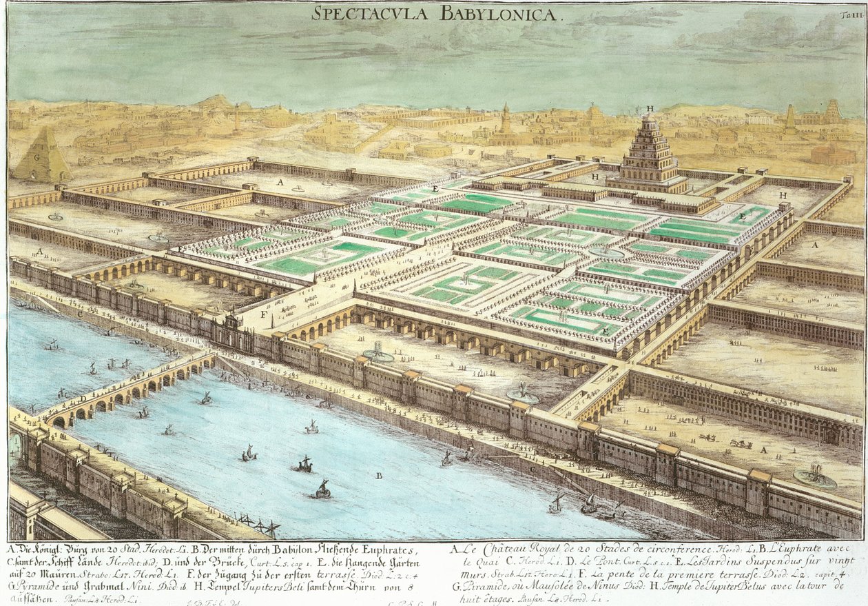 ヨハンアダムデルゼンバッハ（1687-1765）1721（engravi 作： エルラッハのヨハン・ベルンハルト・フィッシャー