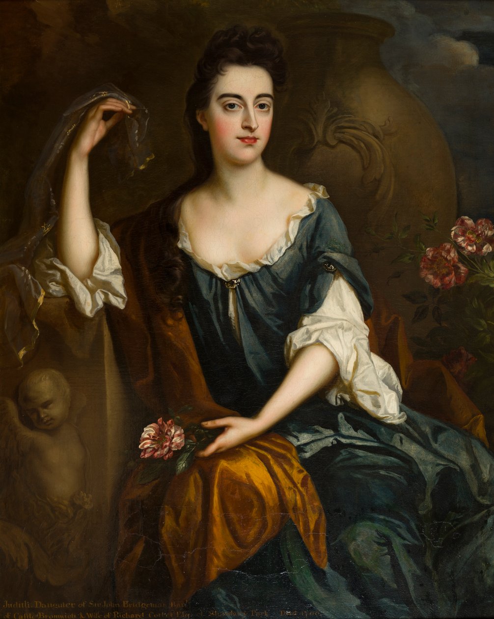 ジュディス・コーベット夫人の肖像、1680～1710年頃（キャンバスに油彩） 作： ヨハン・クロスターマン