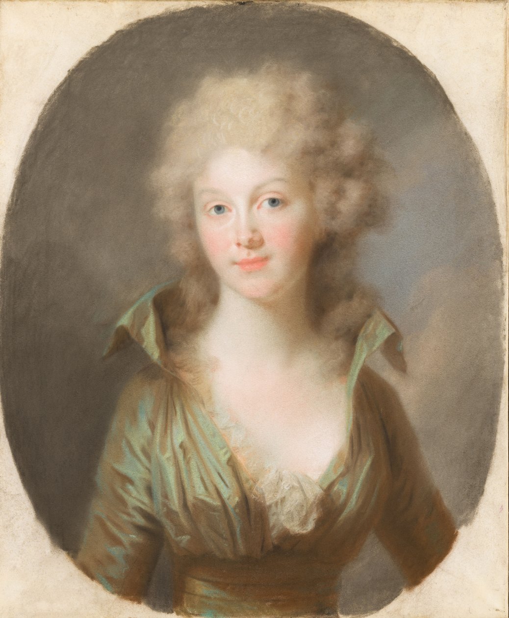 プロイセンのフリーデリケ ルイーズ ヴィルヘルミーネ 1774 ～ 1837 年、オランダの女王、c. 1790年。 作： ヨハン・フリードリヒ・アウグスト・ティシュバイン