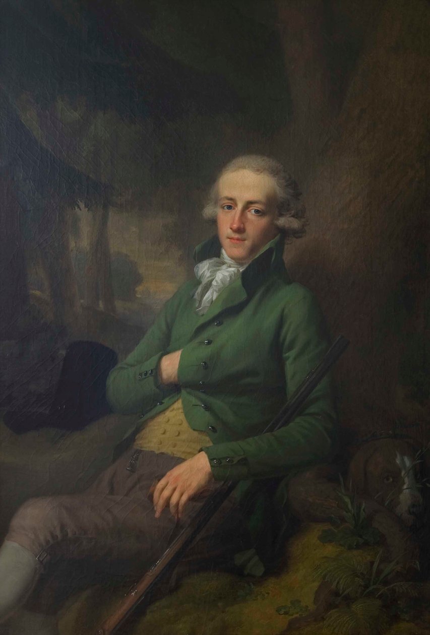 アンドリース・アドルフ・ドイツ・ファン・アッセンデルフト（1764-1833）の肖像 作： ヨハン・フリードリヒ・アウグスト・ティシュバイン