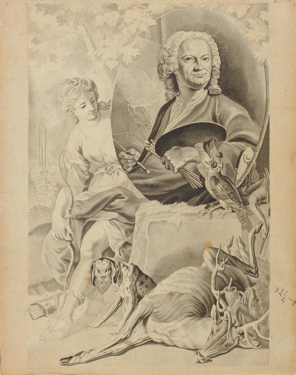 フロンティスピッツ 作： Johann Georg Bergmuller