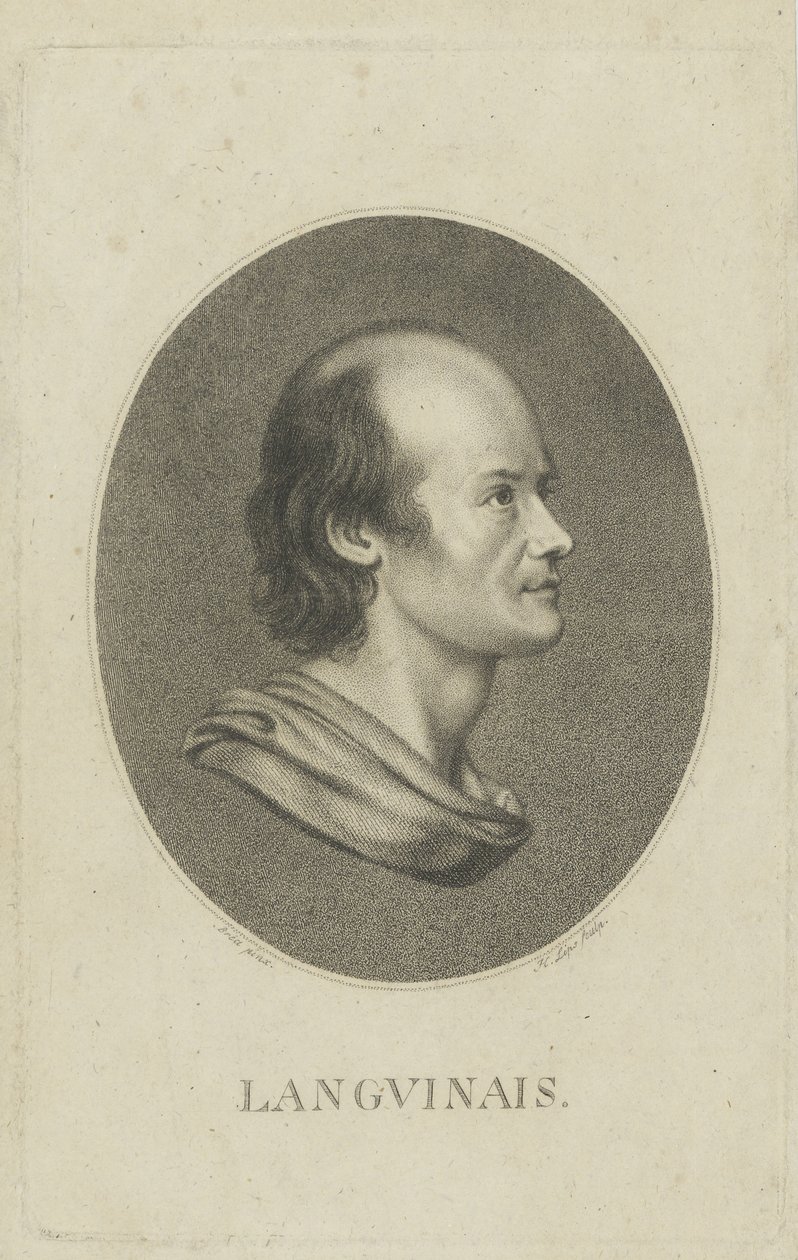 Jean-Denis Lanjuinais 1753-1827の肖像、c。 1810年。 作： ヨハン・ハインリッヒ・リップス