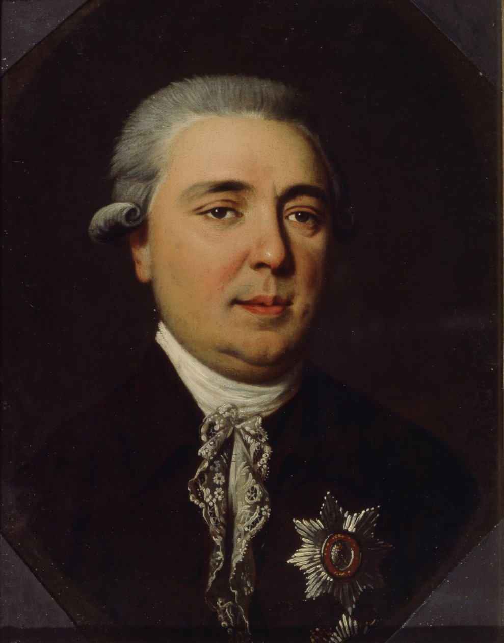 アレクサンドル・ロマノヴィッチ・ヴォロンツォフ伯爵1741-1805の肖像 作： ヨハン・ハインリッヒ・シュミット
