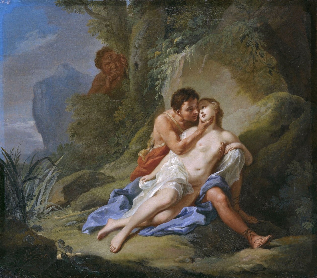 アシスとガラテア 作： Johann Heinrich Tischbein