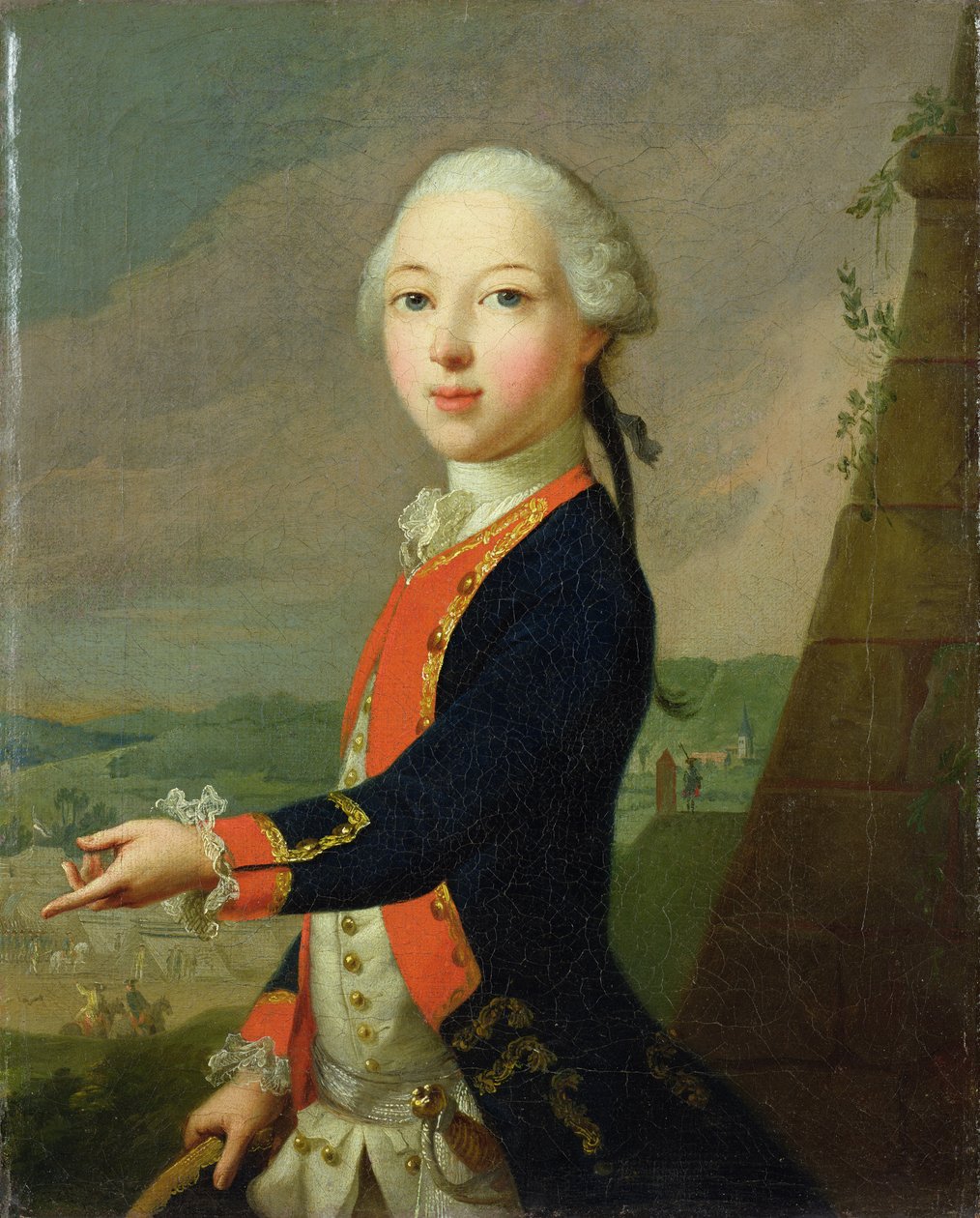 ランドグレイブカールチャイルド 作： Johann Heinrich Tischbein